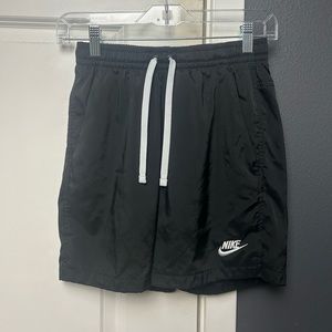 black nike shorts